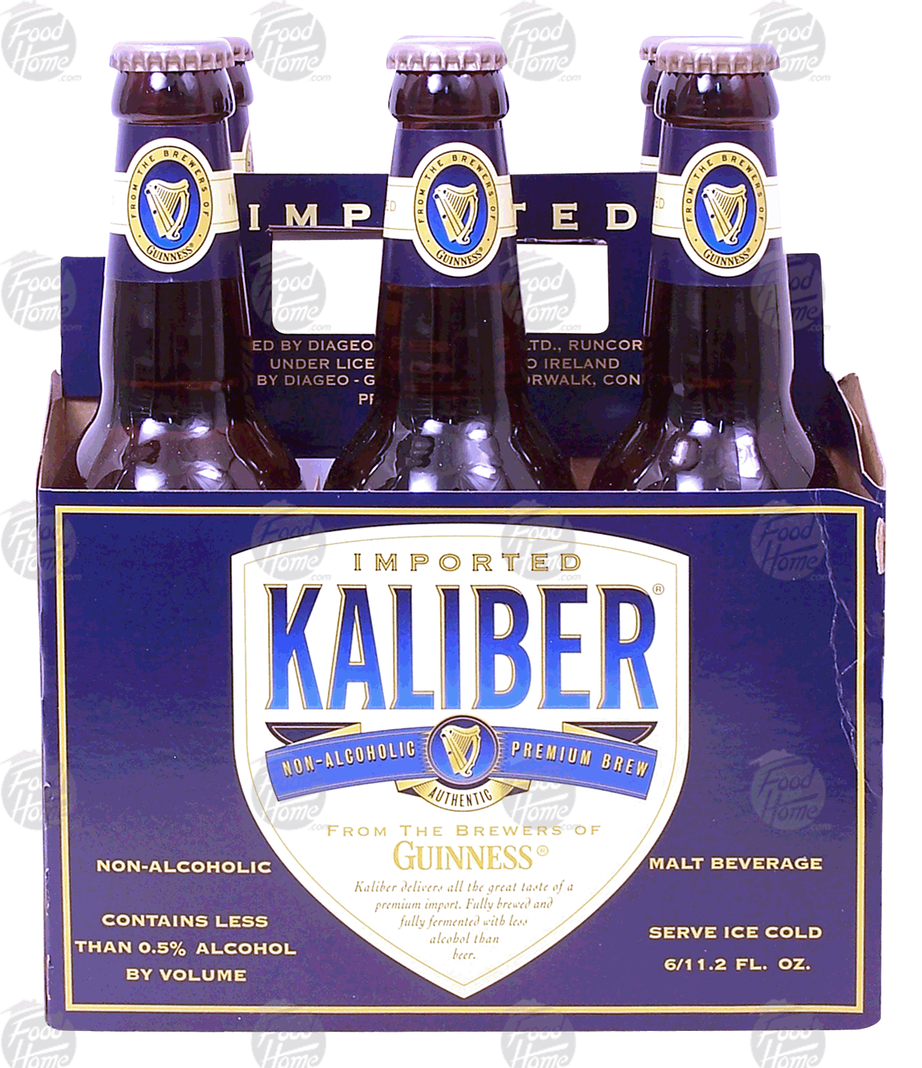 Kaliber Ale imported non-alcoholic beer 6-count Full-Size Picture